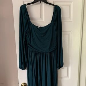 Soft Jersey Maxi Bra Dress -long sleeves